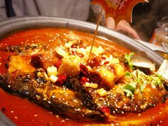 -探鱼·鲜青椒爽麻烤鱼(苏宁广场店)