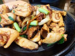 猪肚菇炒鱿鱼-原製原味(普陀山磐龙店)