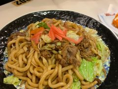 日式肥牛炒乌冬-羽寿司(东方宝泰店)