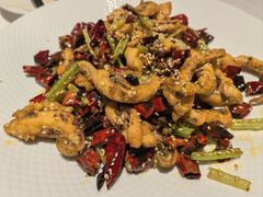 干煸鱿鱼须-大铁勺新津菜(熙悦汇店)