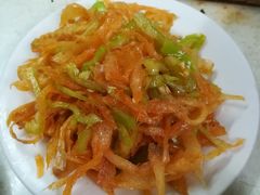 拌明太鱼-大槐树烤肉馆