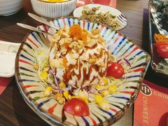 温泉蛋爆浆土豆泥-仙隐小鹿中華の日料(荣民龙首广场店)