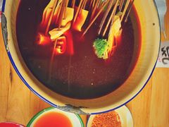 -拈签一笑黄牛肉辣卤串串
