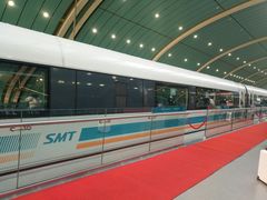 -龙阳路磁悬浮列车总站-停车场