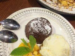 巧克力熔岩蛋糕-斯比特花园西餐厅(东方商厦店)