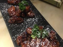 雪花糖醋里脊-绿茶餐厅(乐峰广场店)