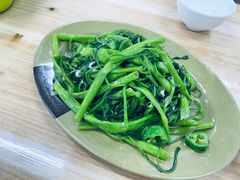 椒丝腐乳通菜-贞姨美食·老字号海鲜大排档