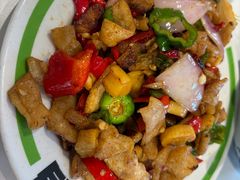 爆炒猪油渣-欧记大排档·景德菜(上海首店)