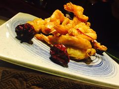 酥皮大明虾-那家小馆•北京菜•烤鸭(中关村店)