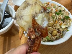 -老财炒饭·熟地蟹·冬瓜蟹