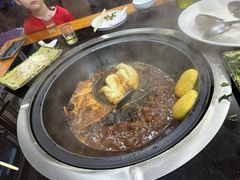 -北京龙庆四季香农家饭庄·灶台鱼·碳烤虹鳟鱼(龙庆峡店)