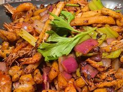 干锅牛蛙虾-炭舍干锅(华发商都店)
