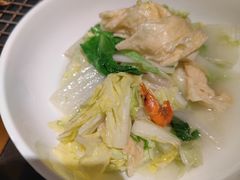 腐皮杭白菜-老头儿油爆虾·知味杭州(爱琴海购物中心)