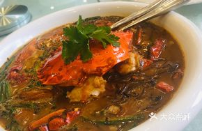 Red Crab with Bean Flour Stew