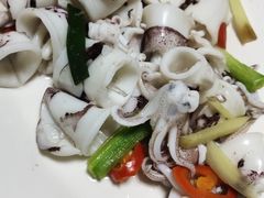 白灼鱿鱼-肥弟大排档(汕樟路店)