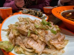 手撕有机莲花白-向外鱼乐·土菜·虹鳟鱼