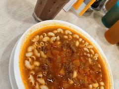 鲜牛尾汤通粉-喜莲咖啡