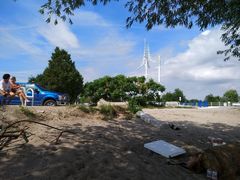 湖边休憩-安大略湖