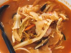 海鲜辣汤面-桃园中华料理炸酱面(燕儿岛路店)