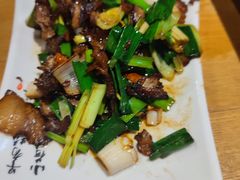 爆炒小刀肉-品味泸沽湖•民族特色菜(大落水店)