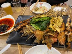 -宝记烧烤·碳锅羊肉·羊蝎子火锅·夜食社(文体路创始店)