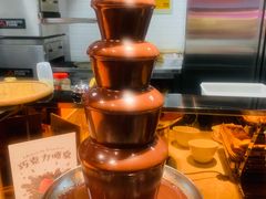 巧克力瀑布-比格比萨自助(德思勤四季汇店)