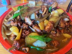 新疆大盘鸡-舜玉老孙家鲜炒大盘鸡(土屋路店)