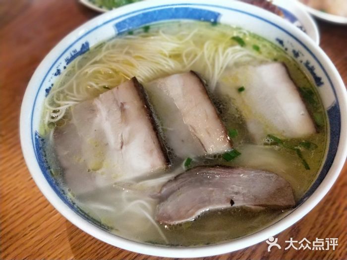 新万鑫银丝面·非遗无锡味(惠山古镇店)鸡汤银丝面图片