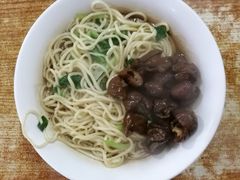 干拌大肠面-泰顺江南春面馆