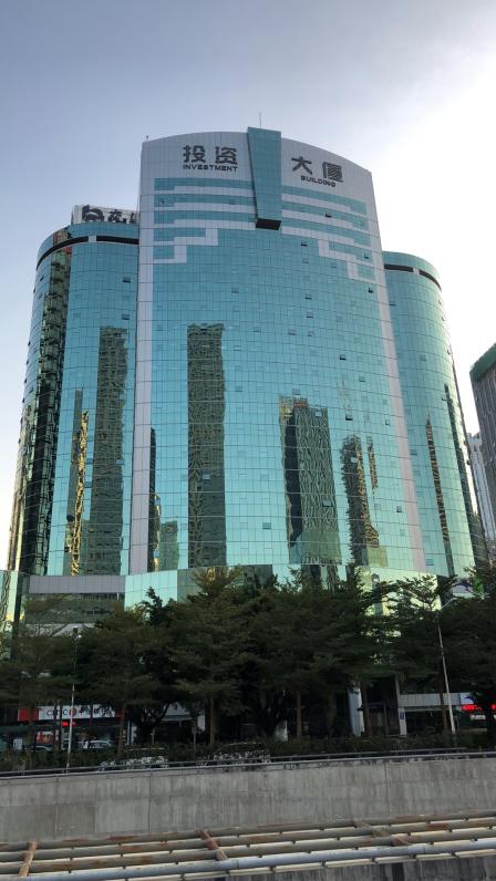 投资大厦-"路过福田商业中心打个卡,中转站到罗湖回家.