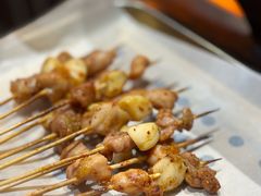 蒜爆鸡-盟重烧烤(东瓜山创始店)