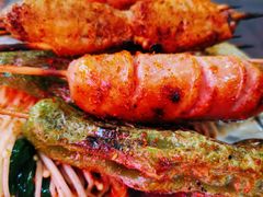 烤香肠牛肉羊肉串-云晓光头烧烤吧(新大陆广场店)