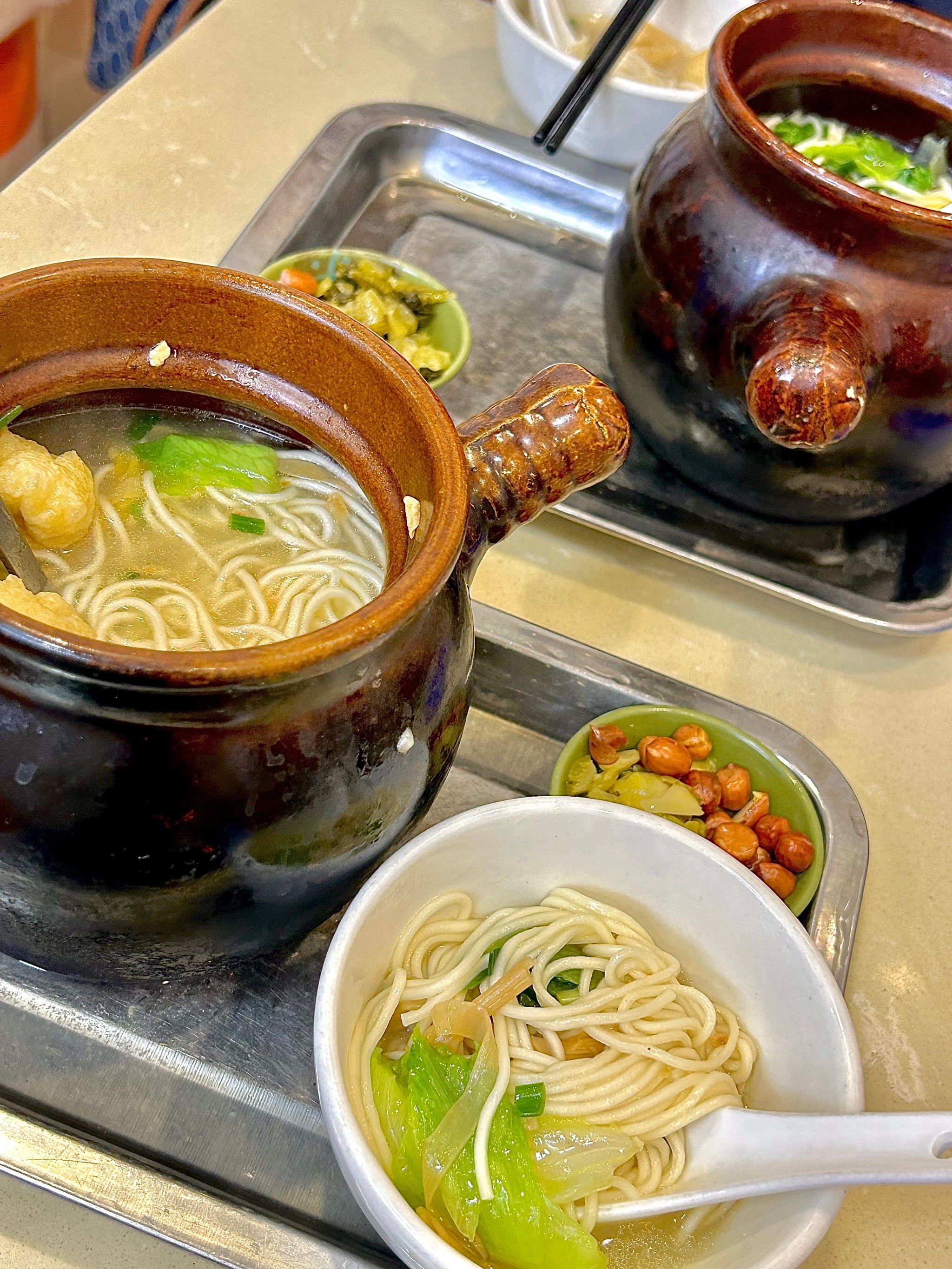 深圳美食推荐|汤好喝 面劲道的罐罐面