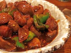 辣炒鸡胗-樱の花亭日本料理店