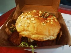 双层西部牛肉汉堡-汉堡双倍·喜鹊堡