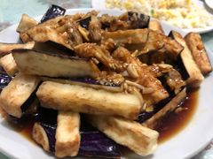 蛤蜊肉拌茄子-华春餐馆(鱼山路店)