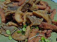 杭椒炒燕麦片-福慧慈缘素食餐厅(王府井店)