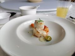 黑松露味汁鲜贝虾-世博源公馆·本帮融合菜·主题包厢·江景餐厅