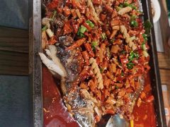 香辣味烤鱼-探鱼·鲜青椒爽麻烤鱼(天河优托邦店)