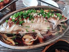招牌跳水鱼-自游人·美食一楼·地道徽菜(三十年名店)