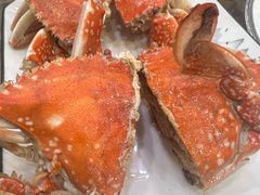 对半煎梭子蟹每只-佳味海鲜(华春路店)