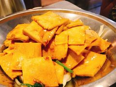 干锅千页豆腐-晚归月亮湾私家菜(临邑路店)