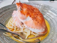 东海岸红蟹肉秘制蟹膏意大利面-Petit Oyster叫嚎(平安金融中心店)