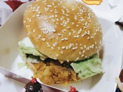 香辣鸡腿堡-肯德基(凯城广场店)