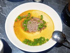 青豆肉沫蒸蛋-炊烟小炒黄牛肉(浦东世纪汇店)