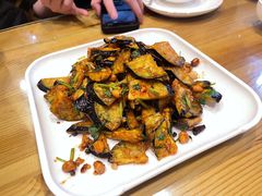 穆鑫楼炸茄子-穆鑫楼食府