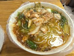 米线掺朝鲜面-二钢串叔麻辣烫(华龙大厦店)