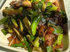 青蒜回锅肉-良泉足疗