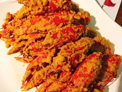 咸蛋黄焗虾-龙巢盱眙龙虾·牛蛙·烧烤宵夜(八卦岭店)