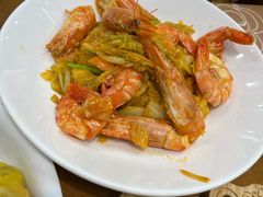 大虾烧白菜-良友·海鲜青岛菜(五四广场店)